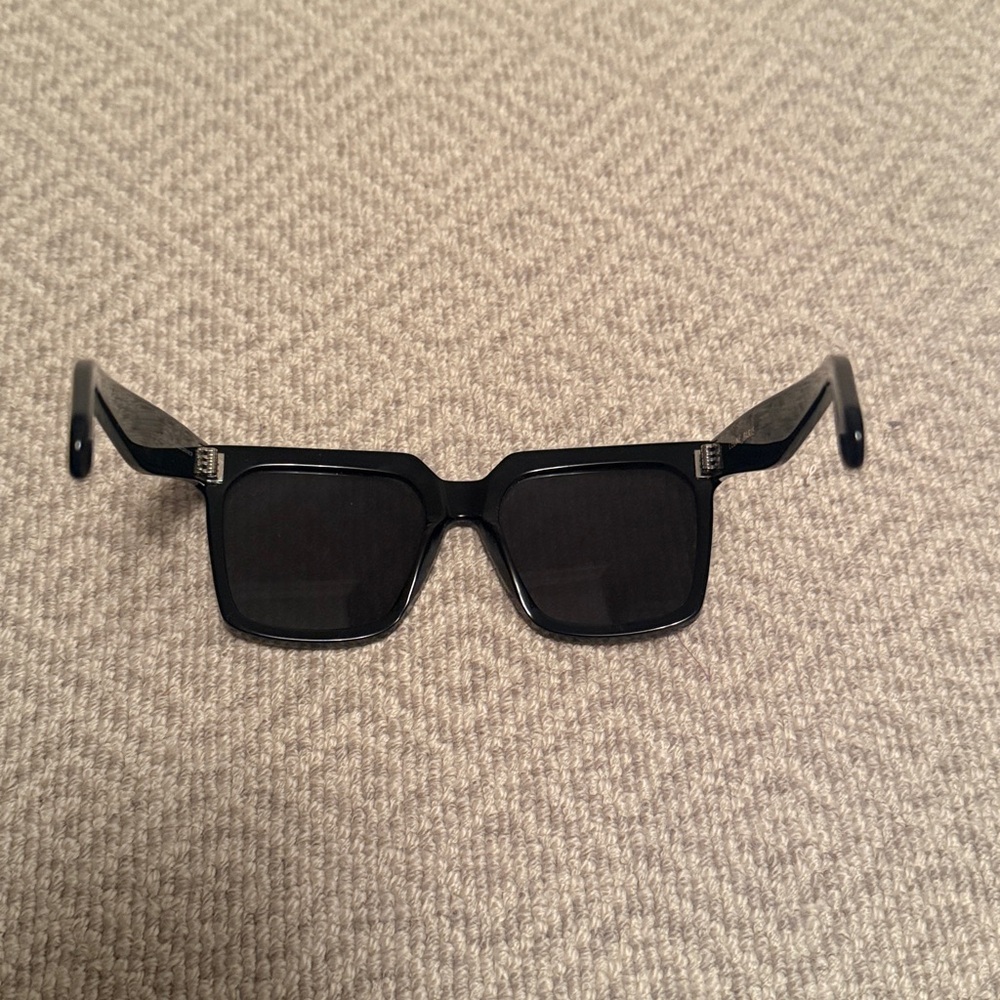 Celine Black Oversized Square Sunglasses - Picture 4 of 6